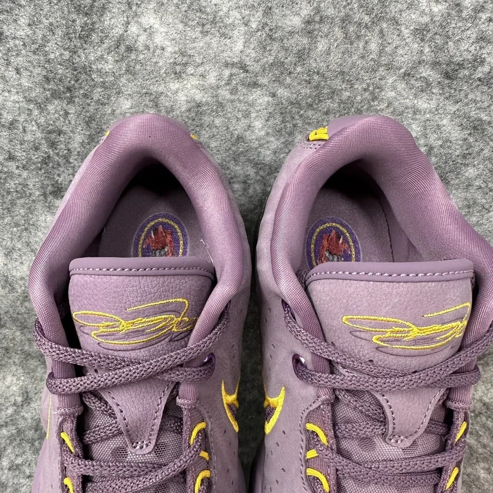 Nike Lebron XXI Basketball Shoes GS Size 6Y Violet Dust Gold FZ7189-500 Wmns 7.5